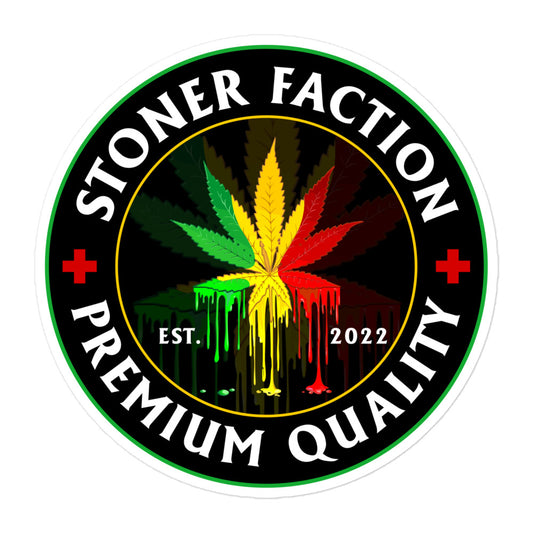Stoner Faction Original Logo Bubble-free stickers